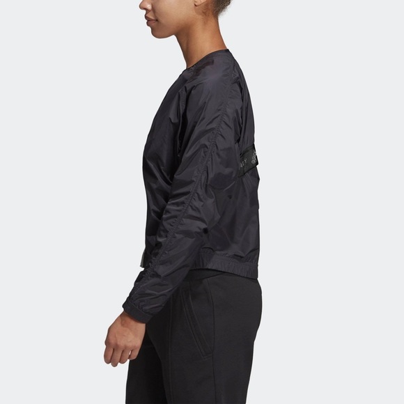 Adidas By Stella McCartney Black Bomber Jacket - Picture 5 of 13